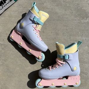 Impala Lightspeed Inline Skates Fairy Floss Barbie Size 9